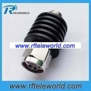 10W RF Coaxial Attenuator N male to female 1db,3db.6db.10db.15db.20db.30db,40db 3GHz 50ohm