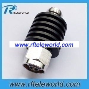 10W RF Coaxial Attenuator N male to female 1db,3db.6db.10db.15db.20db.30db,40db 3GHz 50ohm